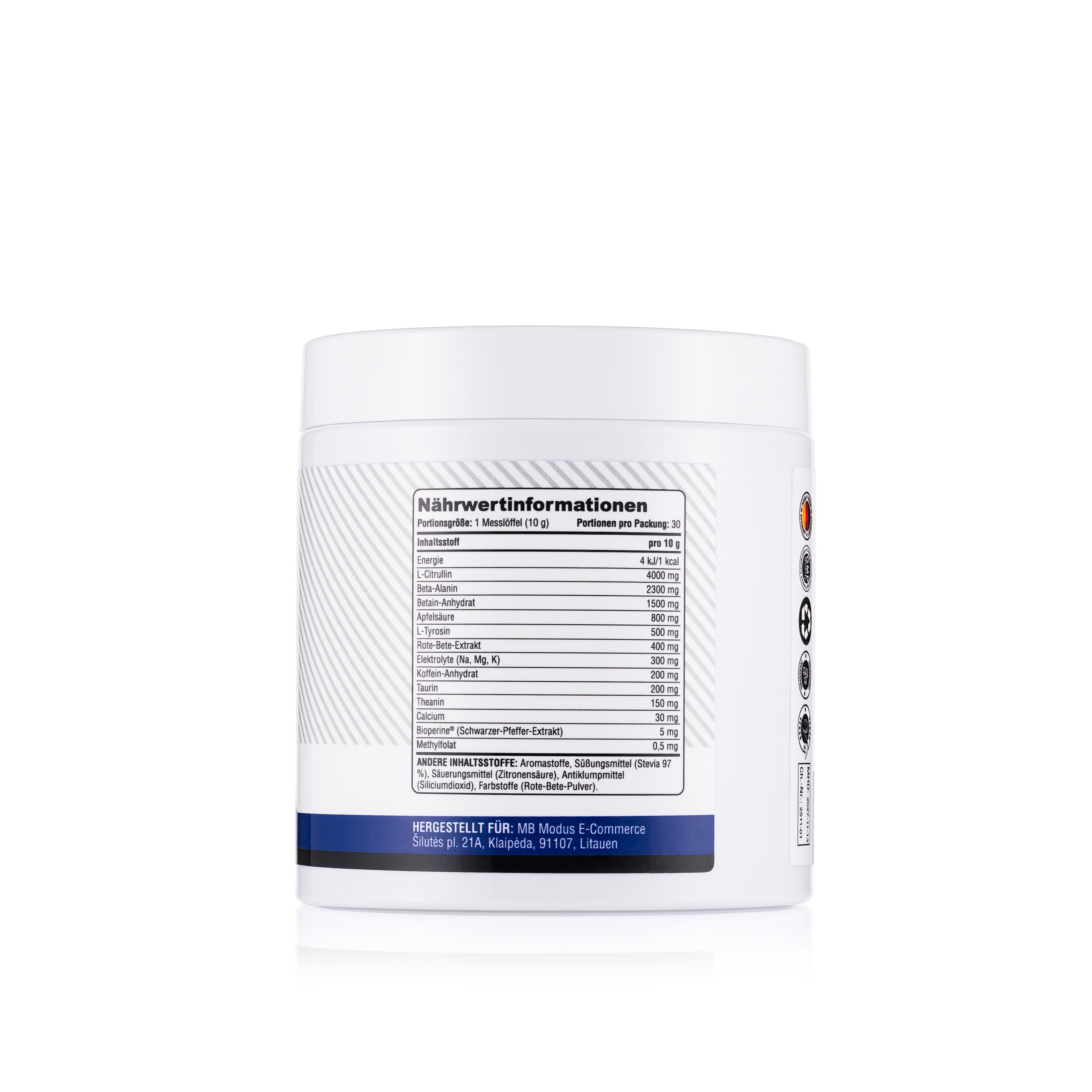 M17 Performance Blend Pre-Workout Pulver