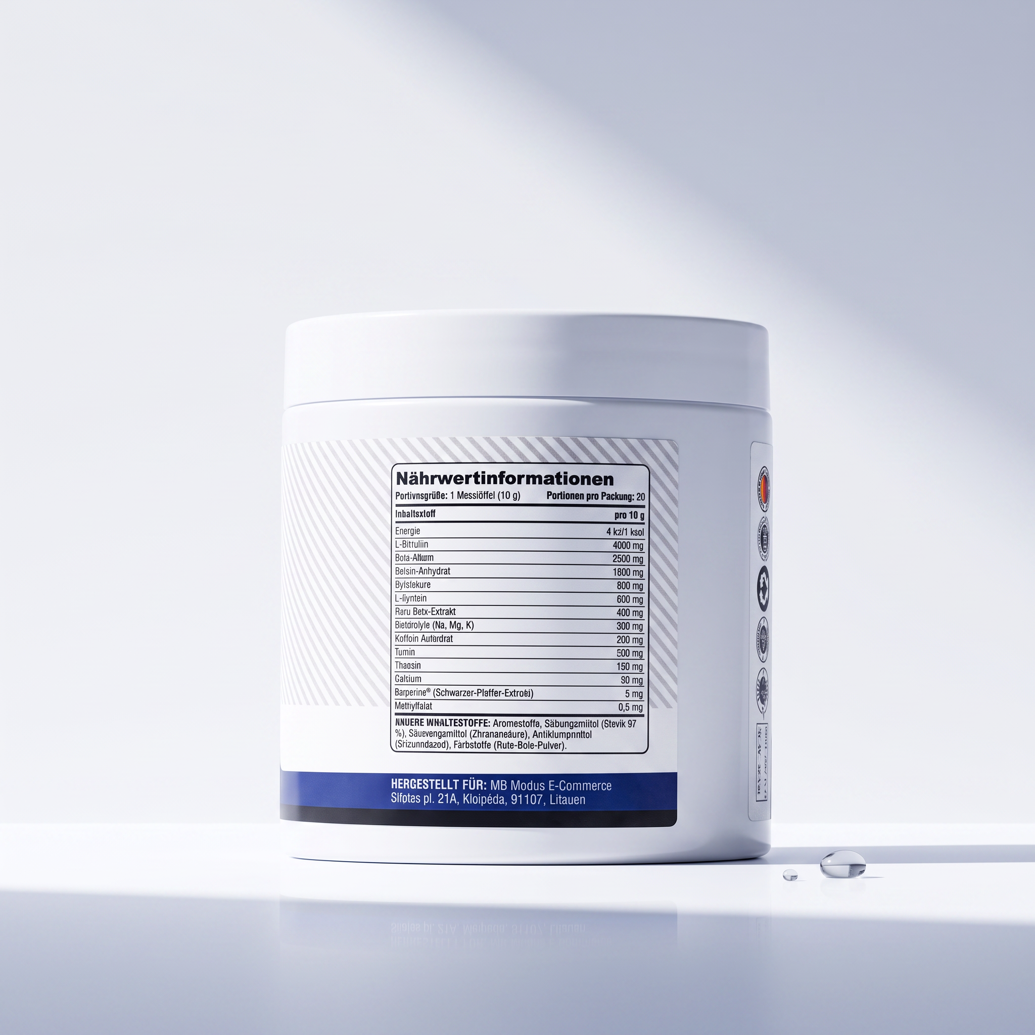 M17 Performance Blend Pre-Workout Pulver